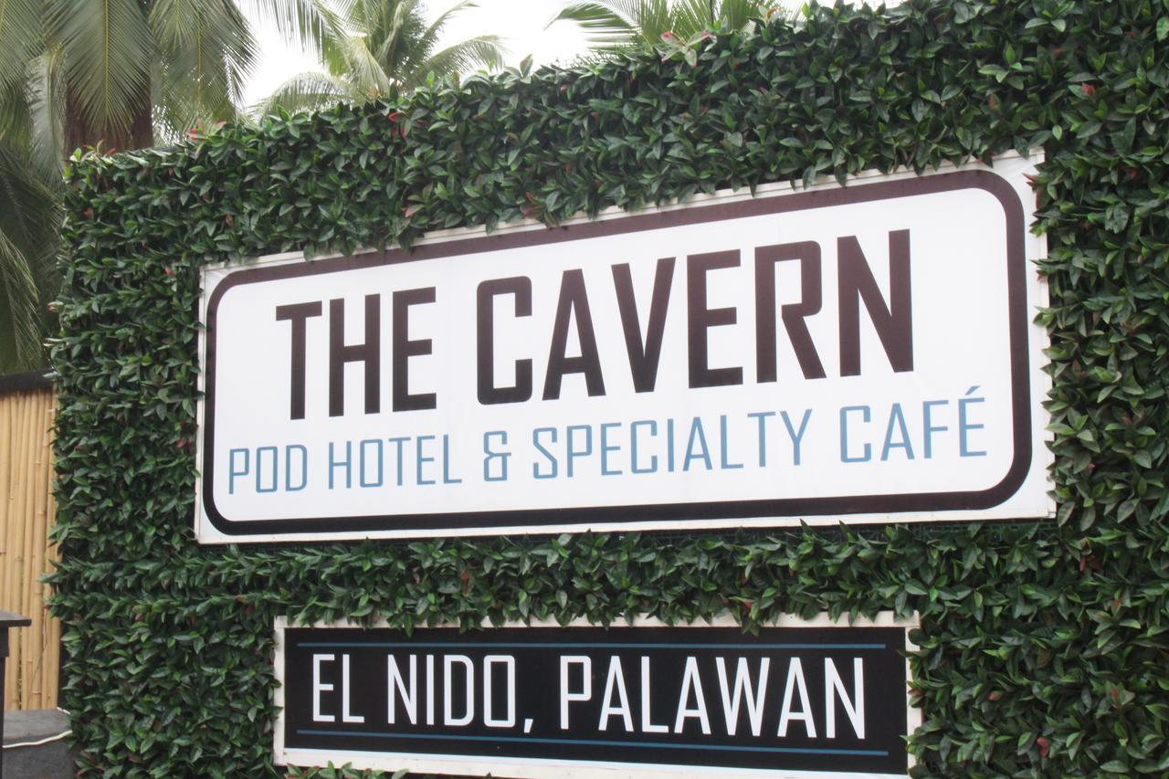 The Cavern Pod Hotel & Specialty Cafe El Nido Exteriör bild
