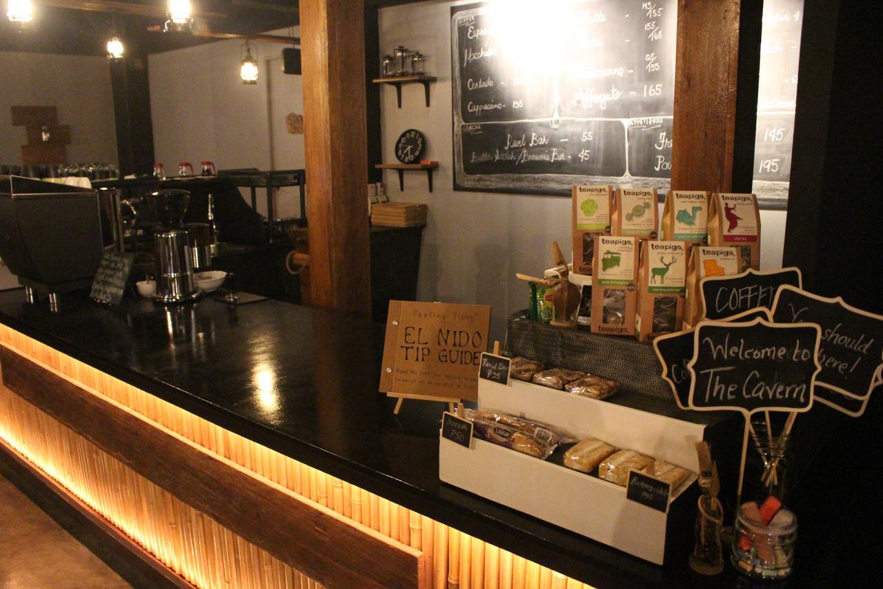 The Cavern Pod Hotel & Specialty Cafe El Nido Exteriör bild